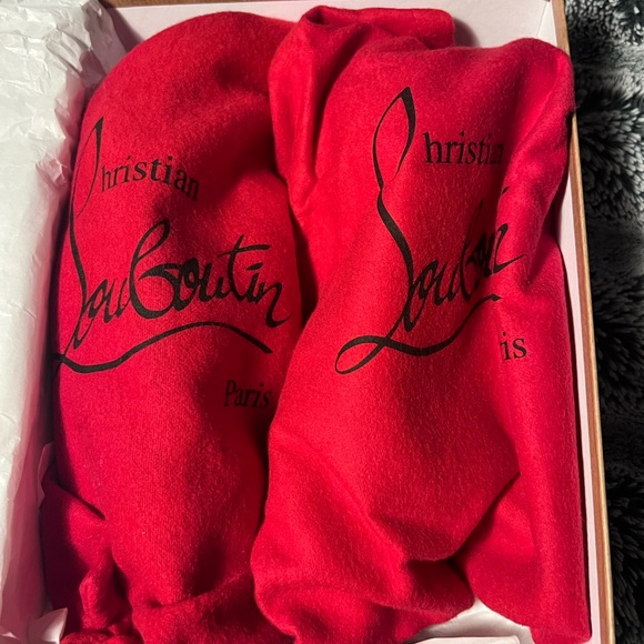 Authentic Christian Louboutin Follis Strass Black - Picture 9 of 10